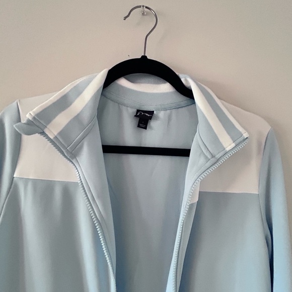 ART CLASS • Blue & White Long Sleeve Jacket • L • - Picture 4 of 7